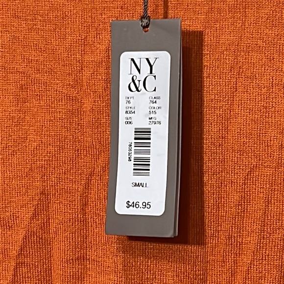 NY&C SleevelessTurtleneck Bodysuit. Size-S. NWT. - Picture 4 of 5